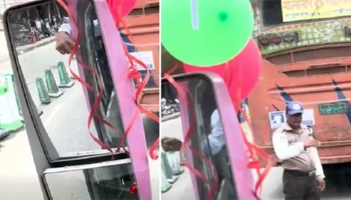 নারীদের পিংক বাসে ধাক্কা, বলাকাকে জরিমানা