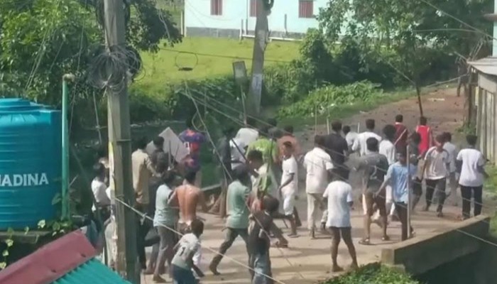 হবিগঞ্জে দুই গ্রামবাসীর সংঘর্ষে আহত ১০