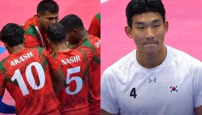 কোরিয়াকে হারিয়ে এশিয়ান গেমসে শুভসূচনা বাংলাদেশের