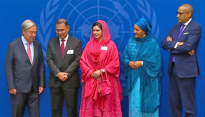 ​জাতিসংঘ মহাসচিবের প্রাতরাশে অংশ নিলেন প্রধানমন্ত্রী