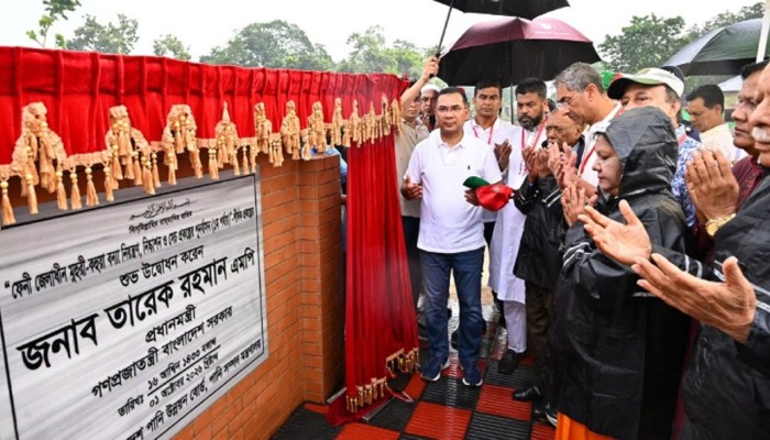 ফেনীর মুহুরী বাঁধ প্রকল্প উদ্বোধন করলেন প্রধানমন্ত্রী