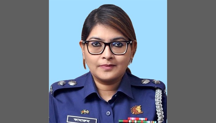 ​বাংলাদেশ পুলিশের নতুন মুখপাত্র কামারুম মুনিরা