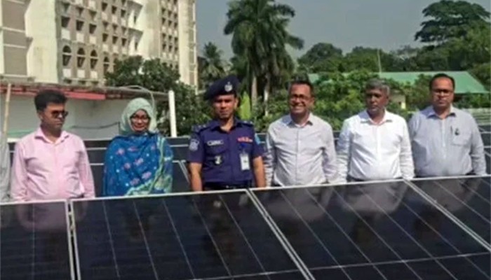 ​ফরিদপুর জেলা পরিষদের সৌরবিদ্যুৎ যাচ্ছে জাতীয় গ্রিডে