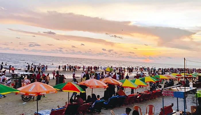 লাখো পর্যটক বরণে প্রস্তুত কুয়াকাটা