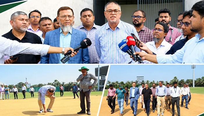​আনভীর ক্রিকেট স্টেডিয়ামের আয়োজন নিয়ে সন্তোষ বিসিবির