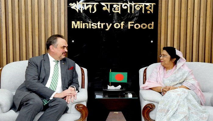 আমদানির গম-চাল পরীক্ষায় মার্কিন সহায়তা চাইলেন খাদ্যমন্ত্রী