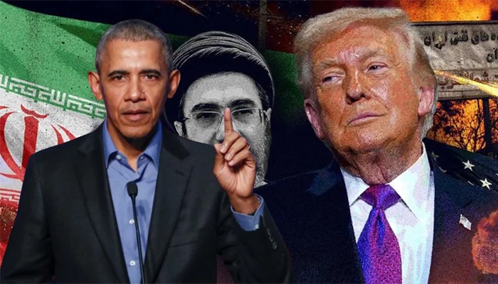 ​ইরানে ট্রাম্পের ‘অপ্রয়োজনীয় যুদ্ধের’ কড়া সমালোচনা ওবামার