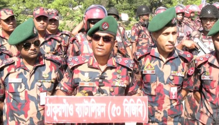 ঠাকুরগাঁও-১ উপনির্বাচন: ২১ প্লাটুন বিজিবি মোতায়েন
