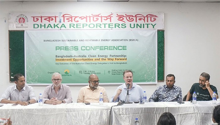 ​সৌরবিদ্যুৎ ও ব্যাটারি খাতে বাংলাদেশ-অস্ট্রেলিয়ার যৌথ বিনিয়োগের সম্ভাবনা