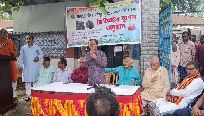 কুড়িগ্রামে ভাওয়াইয়া পরিষদ ভবনের ভিত্তিপ্রস্তর স্থাপন